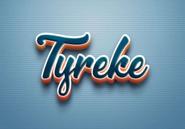 Free photo of Cursive Name DP: Tyreke