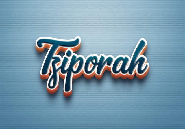 Free photo of Cursive Name DP: Tziporah