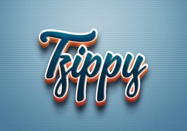 Free photo of Cursive Name DP: Tzippy