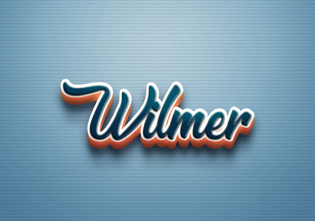 Free photo of Cursive Name DP: Wilmer