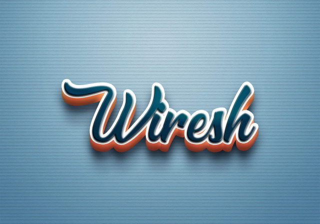 Free photo of Cursive Name DP: Wiresh