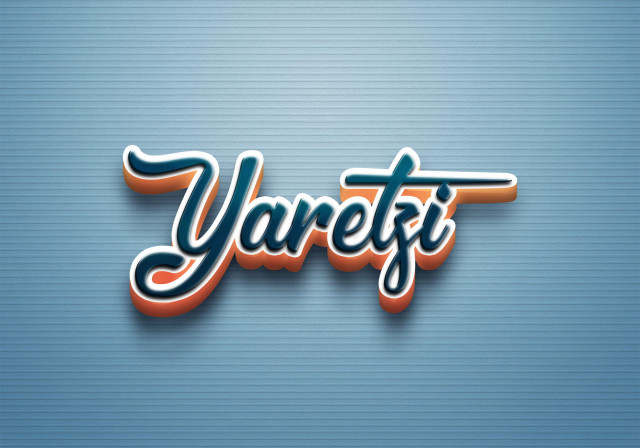 Free photo of Cursive Name DP: Yaretzi