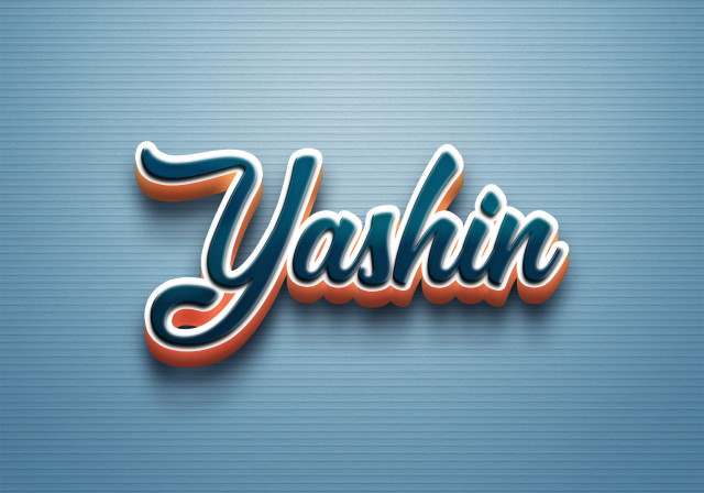 Free photo of Cursive Name DP: Yashin