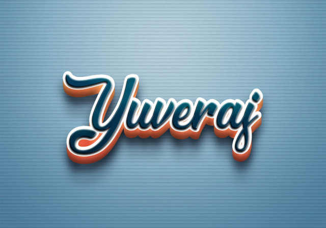 Free photo of Cursive Name DP: Yuveraj