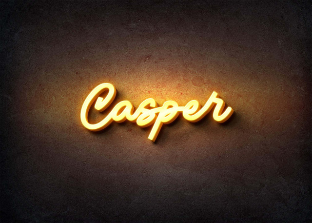 Free photo of Glow Name Profile Picture for Casper