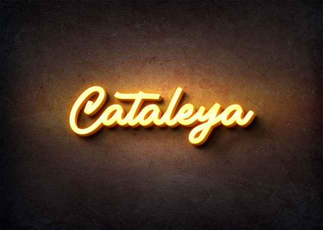 Free photo of Glow Name Profile Picture for Cataleya