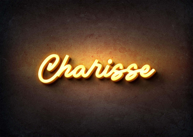 Free photo of Glow Name Profile Picture for Charisse