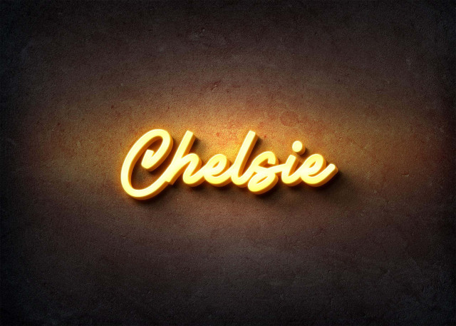 Free photo of Glow Name Profile Picture for Chelsie