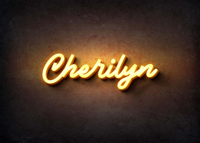 Free photo of Glow Name Profile Picture for Cherilyn