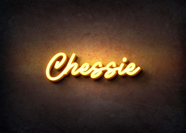 Free photo of Glow Name Profile Picture for Chessie