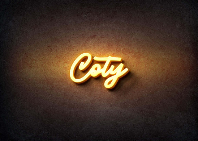Free photo of Glow Name Profile Picture for Coty