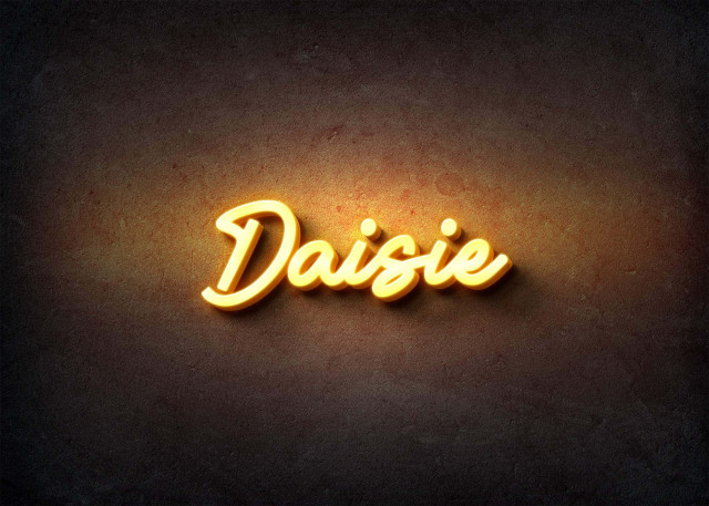 Free photo of Glow Name Profile Picture for Daisie