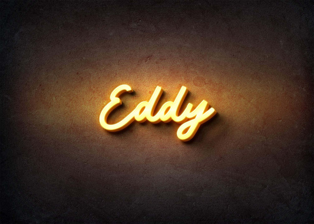 Free photo of Glow Name Profile Picture for Eddy