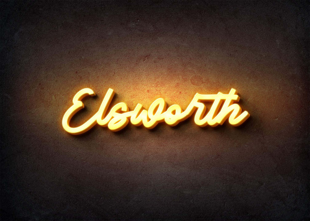 Free photo of Glow Name Profile Picture for Elsworth