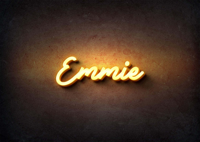 Free photo of Glow Name Profile Picture for Emmie