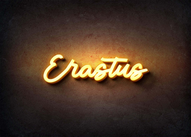 Free photo of Glow Name Profile Picture for Erastus