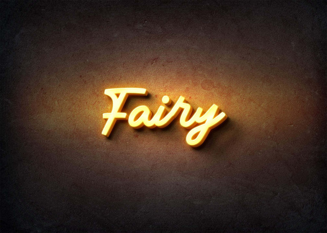 Free photo of Glow Name Profile Picture for Fairy