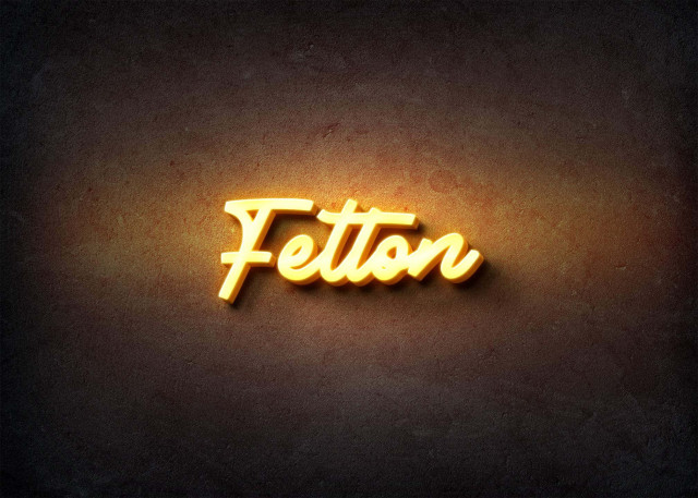 Free photo of Glow Name Profile Picture for Felton