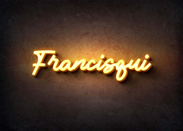 Free photo of Glow Name Profile Picture for Francisqui