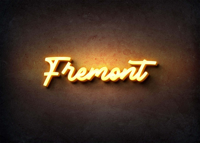 Free photo of Glow Name Profile Picture for Fremont