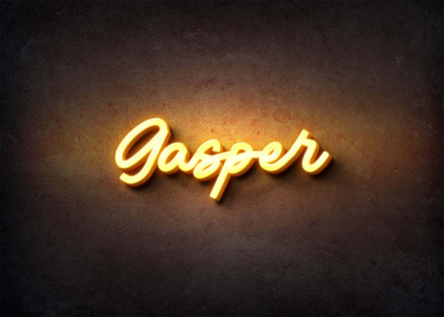 Free photo of Glow Name Profile Picture for Gasper