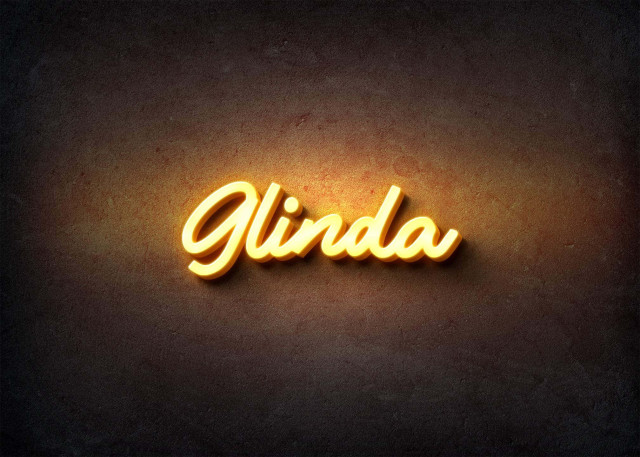 Free photo of Glow Name Profile Picture for Glinda