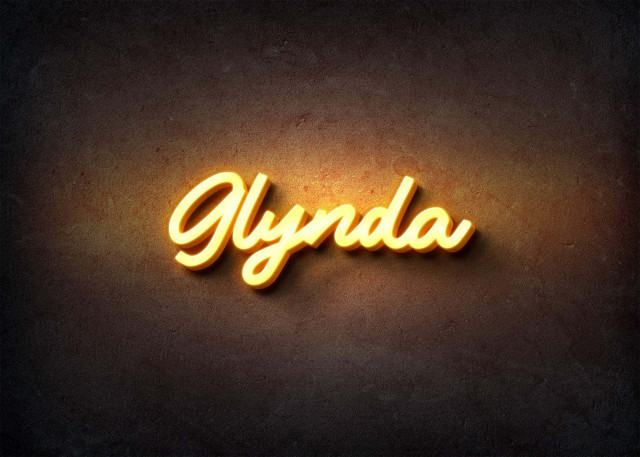 Free photo of Glow Name Profile Picture for Glynda