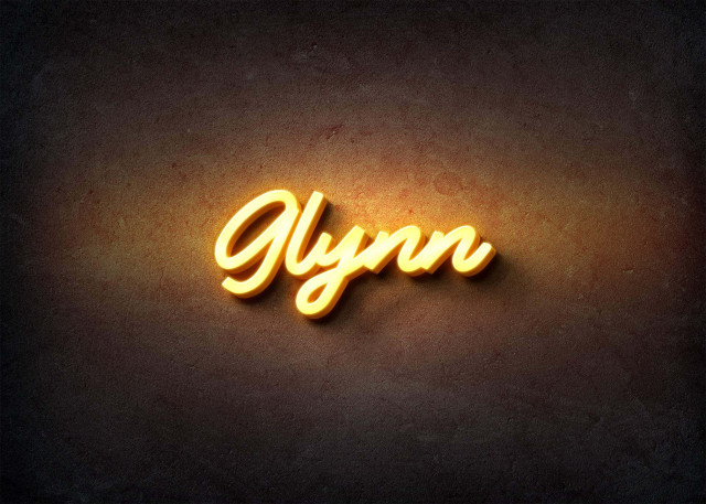 Free photo of Glow Name Profile Picture for Glynn