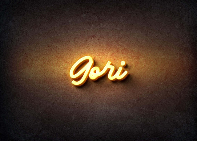 Free photo of Glow Name Profile Picture for Gori