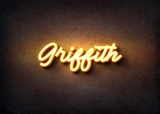 Free photo of Glow Name Profile Picture for Griffith