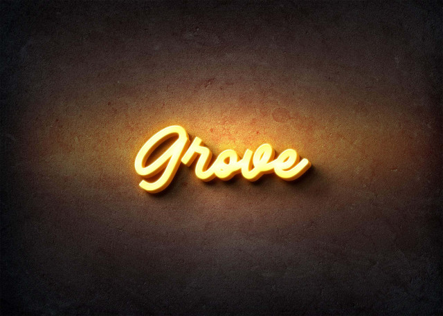 Free photo of Glow Name Profile Picture for Grove