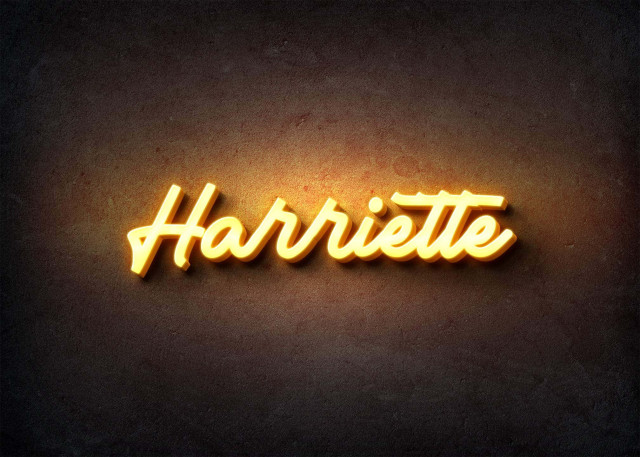Free photo of Glow Name Profile Picture for Harriette