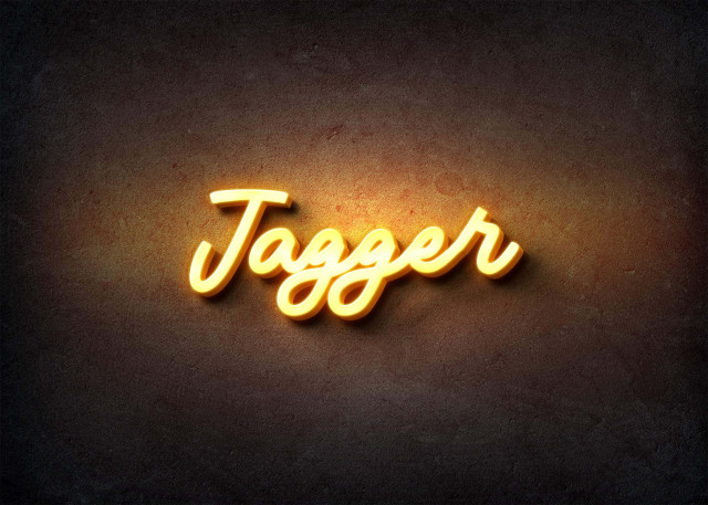 Free photo of Glow Name Profile Picture for Jagger