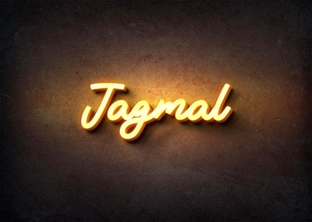 Free photo of Glow Name Profile Picture for Jagmal