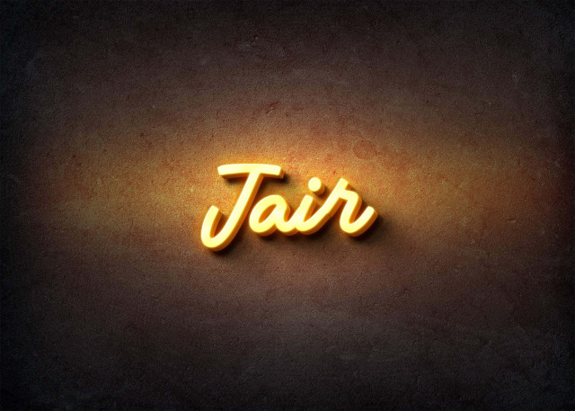 Free photo of Glow Name Profile Picture for Jair