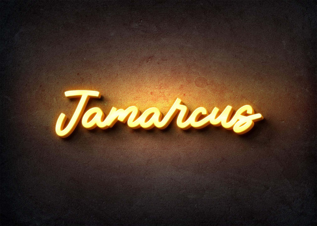 Free photo of Glow Name Profile Picture for Jamarcus