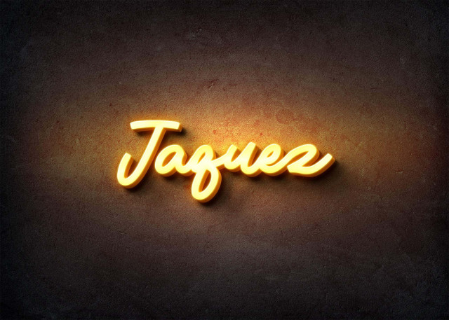 Free photo of Glow Name Profile Picture for Jaquez