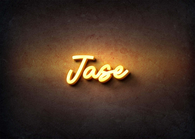 Free photo of Glow Name Profile Picture for Jase