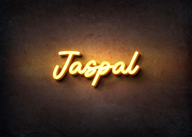 Free photo of Glow Name Profile Picture for Jaspal