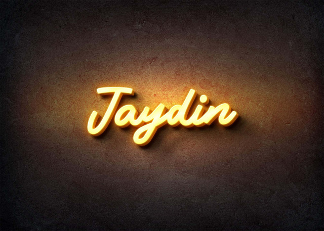 Free photo of Glow Name Profile Picture for Jaydin