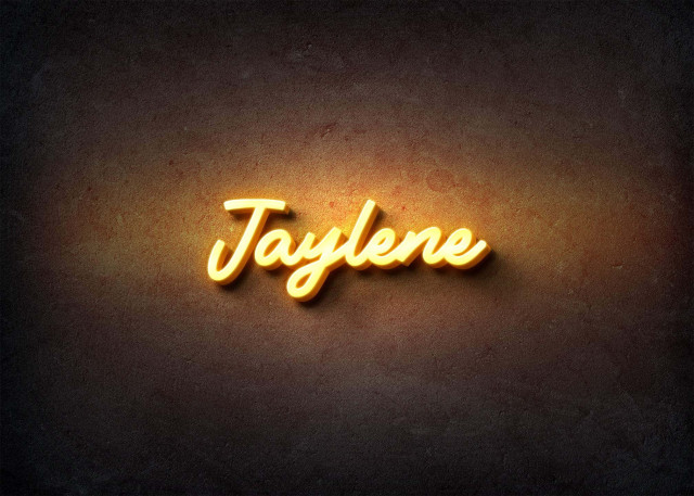 Free photo of Glow Name Profile Picture for Jaylene