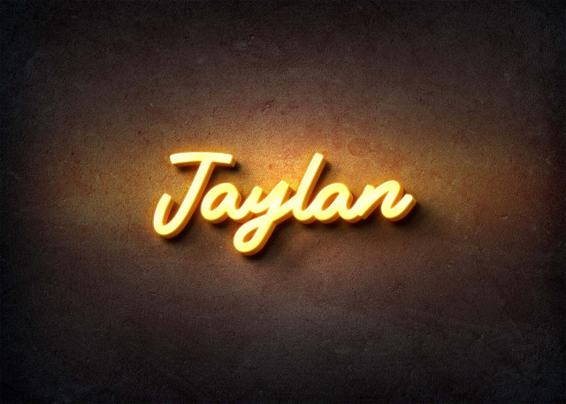 Free photo of Glow Name Profile Picture for Jaylan