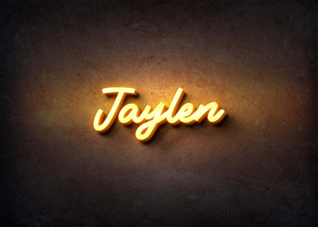 Free photo of Glow Name Profile Picture for Jaylen