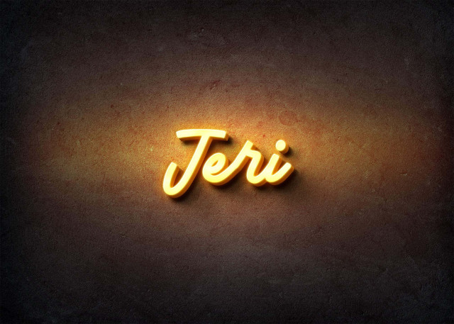 Free photo of Glow Name Profile Picture for Jeri