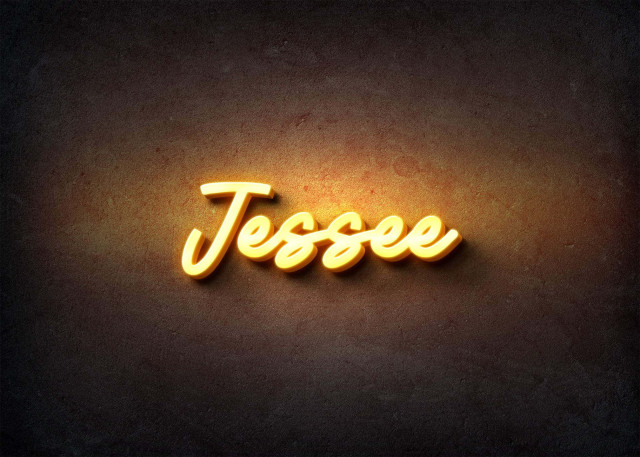 Free photo of Glow Name Profile Picture for Jessee