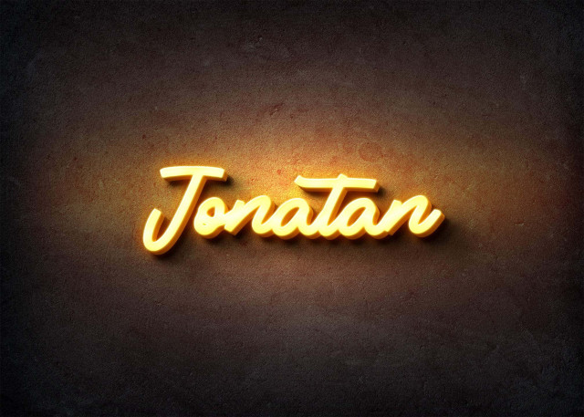 Free photo of Glow Name Profile Picture for Jonatan