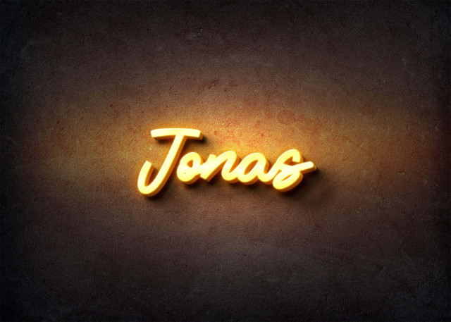 Free photo of Glow Name Profile Picture for Jonas