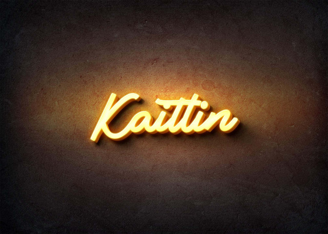 Free photo of Glow Name Profile Picture for Kaitlin