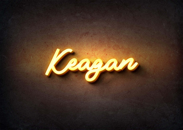 Free photo of Glow Name Profile Picture for Keagan