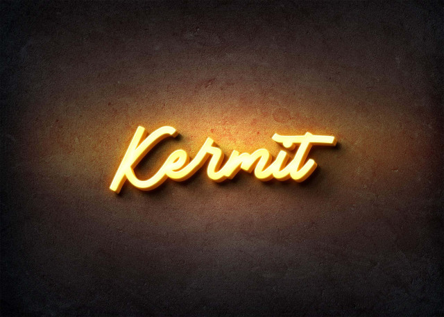Free photo of Glow Name Profile Picture for Kermit